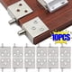 thumbnail image 1 of 10/2Pc Concealed Hinges Invisible Cabinet Up and Down Door Pivot CT Corner Codes for Wood Panel Cupboard Display Support Bracket, 1 of 5