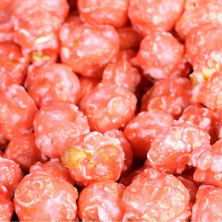 It's Delish Gourmet Pink Strawberry Popcorn, 16 Oz, Bulk Snack