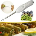 thumbnail image 2 of LEARNEVER Electric Veggie Vegetable Stainless Steel Corer, Mahashi Remover Tools Zucchini:, 2 of 5