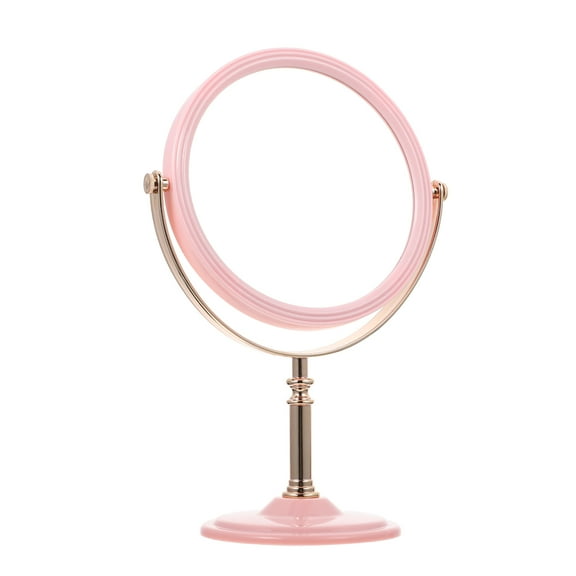 Table Top Mirror Double Sided Vanity Princess Makeup Portable Dresser Desktop Woman Travel