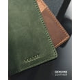 thumbnail image 2 of Tarjetero tipo cartera VULKIT, delgado, de piel auténtica, 2 of 7