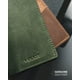 thumbnail image 2 of Tarjetero tipo cartera VULKIT, delgado, de piel auténtica, 2 of 7