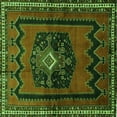 thumbnail image 1 of Ahgly Company Indoor Square Persian Green Traditional Area Rugs, 4' Square, 1 of 1