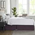 thumbnail image 4 of SGI Bedding 10 Inch Pleated Bed Skirt | Microfiber Bed Skirt | Fade Resistant, Wrinkle Free, Anti-static, Decorative, Extra Storage Space, Clutter-Free | Full, Plum, 4 of 8