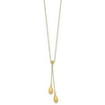 thumbnail image 2 of Primal Gold 14 Karat Yellow Gold Dangle Bead Necklace, 2 of 3