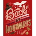 thumbnail image 2 of Boy's Harry Potter Back to Being a Wizard  Graphic Tee Red X Large, 2 of 4