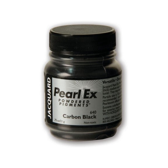 Jacquard Pearl Ex Pigment, 3/4 oz., Carbon Black