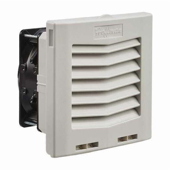 Nvent Hoffman Filter Fan,Plastic,6.15" H x 6.16" L HF0516414