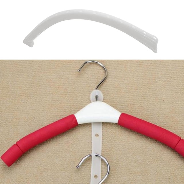10 Uds Tiras de Suspensión de Plástico, Tienda de Ropa, Muestra Conector de Suspensión Estable Colcomx Tiras de conectores para colgar