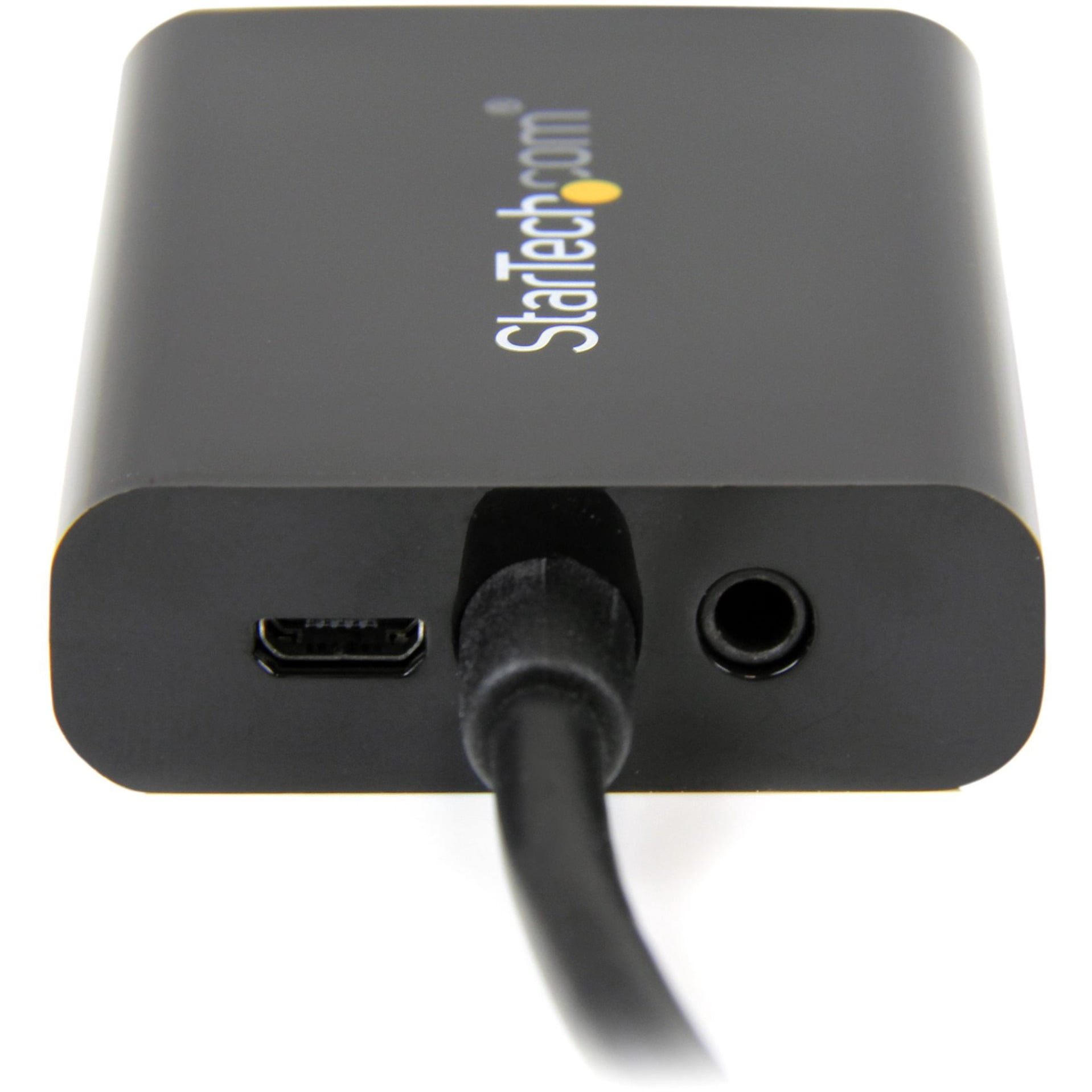 StarTech.com MCHD2VGAA2 Micro HDMI to VGA Adapter Converter with Audio for Smartphones / Ultrabooks / Tablets - 1920x1200