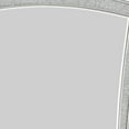 thumbnail image 3 of Benjara Modern Style Wooden Decorative Mirror with Rhinestone Inlays, Silver, 3 of 3