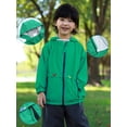 thumbnail image 4 of famuka Toddlers Windbreaker Jacket Little Boy Hooded Coat Casual Outerwear, 4 of 10