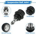 thumbnail image 4 of Unique Bargains 2 Pcs Front Lower Ball Joints for Jeep KL Series-Cherokee 2014-2018 Suspension Ball Joint Kit No.K500287/68224650AB/68224650AA, 4 of 7