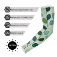 thumbnail image 5 of ALAZA Leaves Pattern UV Sun Protection Arm Sleeves UPF 50+ Compression Cooling Sleeve 1 Pair, 5 of 7
