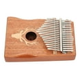 thumbnail image 2 of Kalimba, Thumb Piano 17 Key With Tune Hammer For Kids Adult Beginners Elk - Maple Inlay, 2 of 8