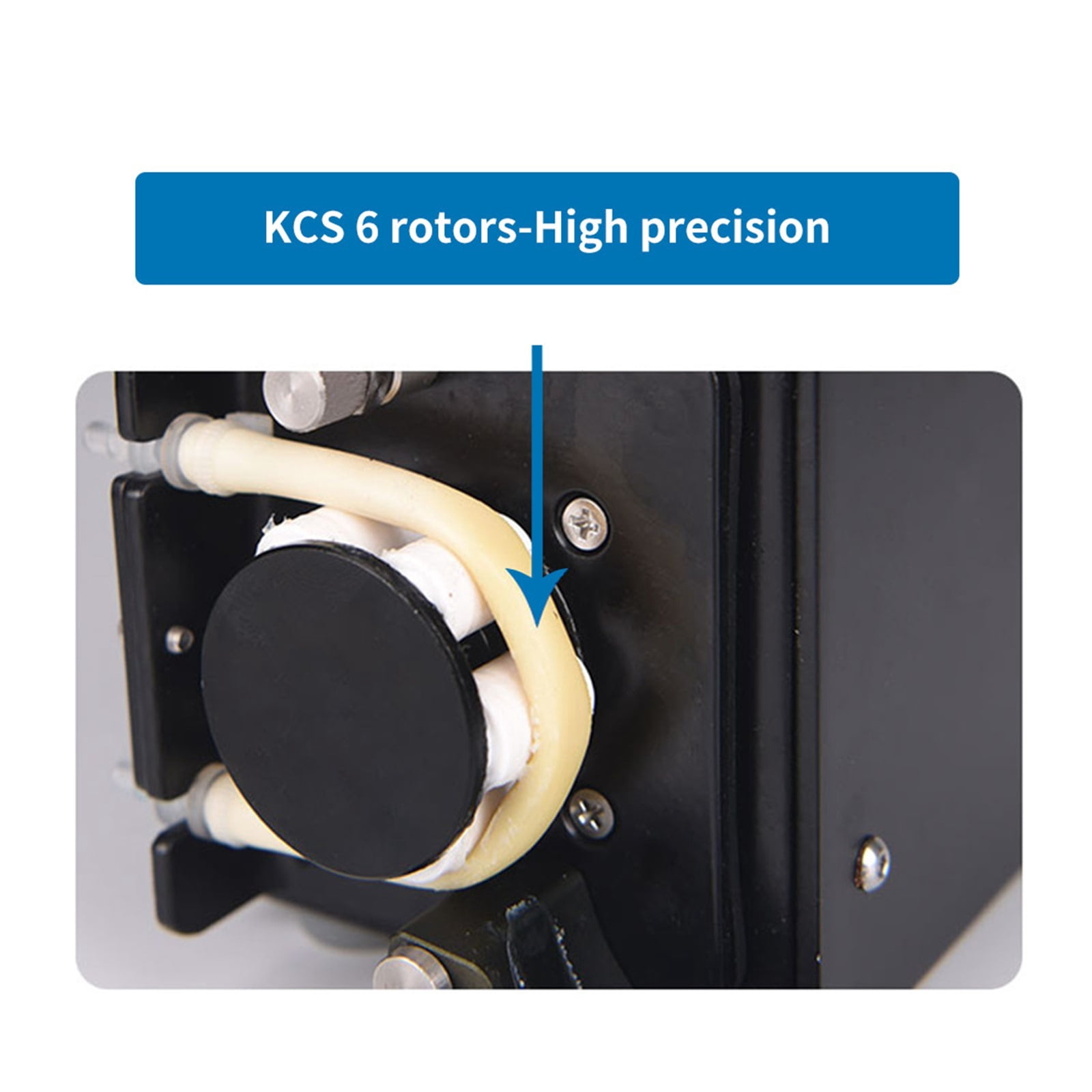 KCS PRO2 Intelligent Lab Peristaltic Pump 24V Low Flow High Precision Stepper Motor Dosing Pump For Lab And Aquarium ,Support Speed Adjustment