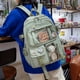thumbnail image 5 of Mochila ligera de gran capacidad para estudiantes de secundaria, estudiantes de secundaria, mochila escolar, mochila fresca de ocio para niñas, 5 of 6