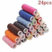 24 Colors 218 Yards Each Cotton Sewing Thread Spools For Hand Machine Arts, Crafts & Sewing Clothing Crafting