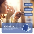 Tersarium Compact Mirror Folding Mini Magnifying Mirror 10x Make Up