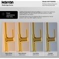 thumbnail image 5 of Karran Usa KKF710SFGG Stalbridge 1.8 GPM Single Hole Pull Down Kitchen Faucet - Spot-Free, 5 of 7