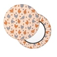 thumbnail image 2 of Bingfone Funny Chicken Padded Round Bar Stool Cover Cushion with Elastic Fabric Round Chair Seat - Funny Chicken, 2 of 7