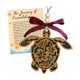 thumbnail image 2 of Adorno de Tortuga de Acrílico con Tarjeta de Historia | Diseño de Veta de Madera Natural de Doble Capa | Decoración Ligera E Irrompible para Ventanas y Árboles de Navidad | Regalo para Cumpleaños, Bo, 2 of 6