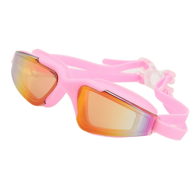 Gafas De Natación, A Prueba De Niebla, Correa Trasera Ajustable, Gafas De Natación, Resistente A Caídas, Marco De Silicona Impermeable HD Para Niños Para Bucear Al Aire