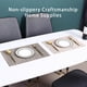 thumbnail image 5 of Cateissary Alfombrilla de comedor, alfombrilla de mesa, suministros para el hogar, vinilo elegante de PVC, posavasos de estilo Simple, decoraciones, Mostrada Café oscuro Cateissary HA083010-02, 5 of 6