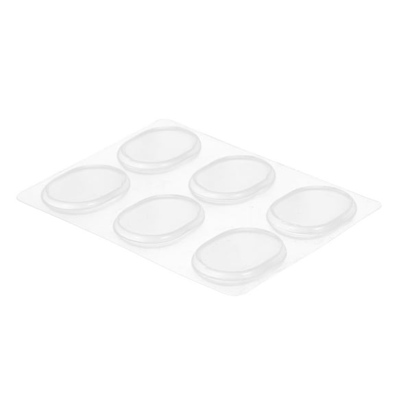 UPOUART 6Pcs Transparent Silicone Shoe Pads with Gel Cushioning for Protection Against Blisters