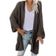 thumbnail image 2 of Puntoco Abrigo De Mujer Abrigo De Suéter De Mujer Y De Invierno Cárdigan Sólido Blusa De Bolsillo De Manga Larga Ropa Tops Sueltos Liquidación De Navidad Puntoco Puntoco-1838, 2 of 6