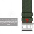 thumbnail image 4 of Silicone Rubber Keeper Holder Loop Watch Band Rings Color Combination Retainer 16 18 20 22 24 26mm Belt Buckle Watch Accessories style 3-8pcs 16mm, 4 of 6