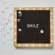 thumbnail image 4 of Felt Letter Board,Felt Message Board, Changeable Sign Boards Grey, 4 of 5