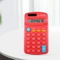 thumbnail image 4 of Pocket Calculator Fast Response Accounting Tool LED Large Screen Big Button Business 8-Digit Mini Calculator for Office,Green, 4 of 8