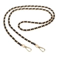 thumbnail image 2 of Metal 123cm Monedero Cadena Correa Reemplazo Bolso Manija DIY Negro Sunnimix correa de cadena de monedero, 2 of 7