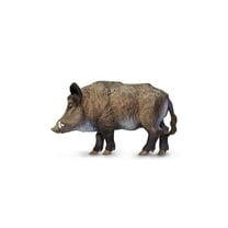 Safari Ltd. Wild Boar Figurine - Lifelike 3.5" Model Figure - Educational Toy for Boys, Girls, and Kids Ages 3 