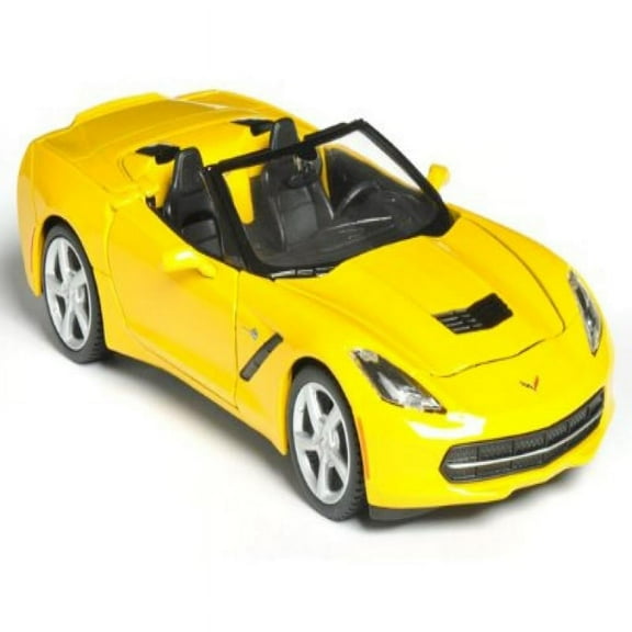 Maisto 2014 Chevy Corvette Stingray Convertible 1/24 Yellow