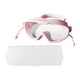 thumbnail image 4 of Gafas de natación transparentes para adultos, portátiles, impermeables y con protección UV. Rosa, 4 of 9