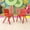 Red, variant on Emma + Oliver 2 Pack Blue Plastic Stackable School Chair with 15.5"H Seat