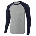 thumbnail image 2 of VJATTWR Men's Long Sleeve Compression Top, Muscle Support, Sweat Wicking, for Workouts L, 2 of 4