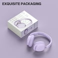 thumbnail image 3 of TELOLY Ear Muffs for Noise Reduction,Ultra Quiet Noise Canceling Earmuffs,Lightweight Comfortable Ear Protection for Any Environment,Purple, 3 of 7