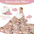 thumbnail image 3 of Boston Terrier Dogs with Pioneer Flower Toddler Nap Mats for Kids Preschool,Sleeping Mat Bag or Kids,Toddler Sleeping Bag,Toddler Nap Mat or Daycare, 3 of 6