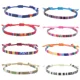 thumbnail image 1 of 8 piezas pulsera de la amistad pulsera trenzada hecha a mano pulseras de la amistad ajustables multicolor para mujeres hombres tobillera de muñeca, 1 of 6