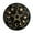 Black A, variant on Star Pendulum Board Wooden Dowsing Board Divination Metaphysical Message Board for Witchcraft Wiccan Altar Supplies Kit Beginner Witchcraft Supply, Round Shape
