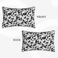 thumbnail image 2 of Hirioo Yin And Yang for Plush Pillow Cover for Bedroom and Living Room ,Elegant, Comfortable Home Decor-14"x20", 2 of 6