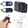 thumbnail image 4 of Candado antirrobo inalámbrico para ciclismo, con alarma de vibración y sensor de vibración para bicicleta de montaña y carretera (negro), 4 of 7
