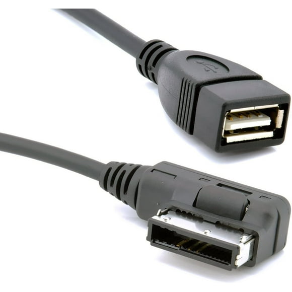 HDMIHOME Médias en AMI MDI USB aux Flash Adaptateur Câble pour Voiture VW Audi 2014 A4 A6 Q5 Q7