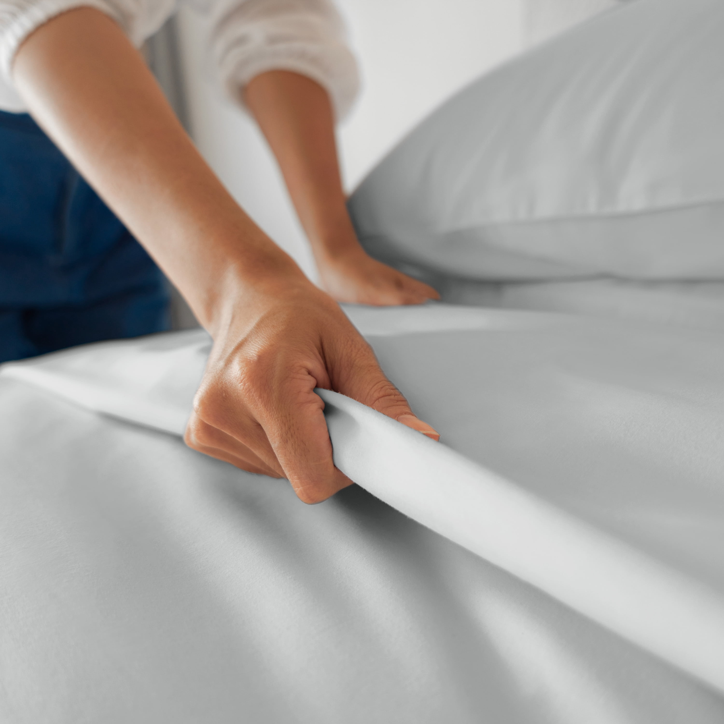 Martex Restore Cooling Bed Sheet Set, Full, Grey
