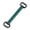 Green, variant on Chest Expander Resistance Bands 3 Ropes Resistance Adjustable Portable Pull Rope Black