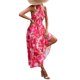 thumbnail image 5 of SAYOO Ropa de verano para mujeres, encaje floral / a cuadros para mujeres con espalda suelta SAYOO  moda, 5 of 9
