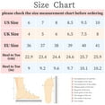 thumbnail image 7 of BLISSFUL STEP Women's Lug Sole Block Heel Chelsea Closed Toe Ankle Boots Red 8.5, 7 of 7